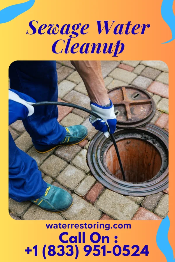 Sewage Water Cleanup in Woodbury, PA